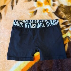 Gymshark black Shorts with Logo Waistband